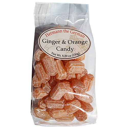 1 x Hermann the German Ginger Orange Hard Candy 150g 1 x Hermann the German Ginger Orange Hard Candy 150g