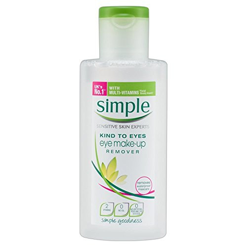 Simple Eye Make Up Remover with Vitamin Goodness 125ml - UK