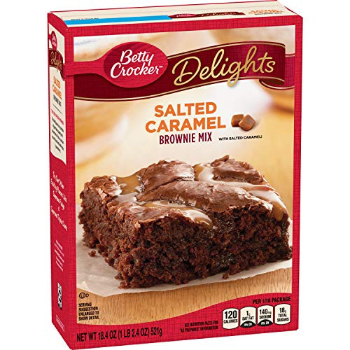 Betty Crocker Delights Salted Caramel Brownie Mix 18_4 Oz