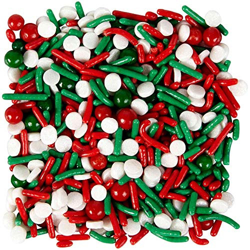 Christmas Holiday Mix Sprinkles 3_9 Ounces by Wilton