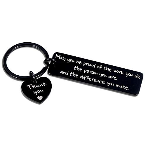 Thank You Gifts for Coworker Appreciation Keychain for Boss Lady Volunteer Birthday Christmas Gifts for Friends Colleague Going Away Goodbye Farewell Retirement Gifts for Coach Nurse Police Thank You Gifts for Coworker Appreciation Keychain for Boss Lady Volunteer Birthday Christmas Gifts for Friends Colleague Going Away Goodbye Farewell Retirement Gifts for Coach Nurse Police