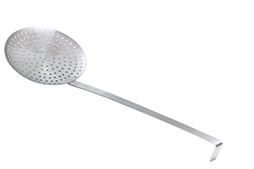 Polar Ware Stainless Steel Perforated Curd Skimmer, 5-5/8-Inch