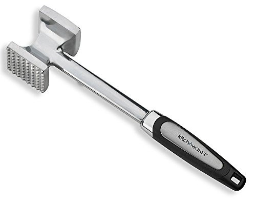 2 Sided Meat Tenderizer, Meat Hammer, Meat Mallet Tool for Pounding and Tenderizing - by Kitch N' Wares