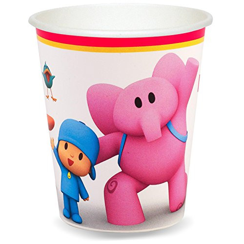 BirthdayExpress Pocoyo Party Supplies - 9 oz. Paper Cups (8) BirthdayExpress Pocoyo Party Supplies - 9 oz. Paper Cups (8)