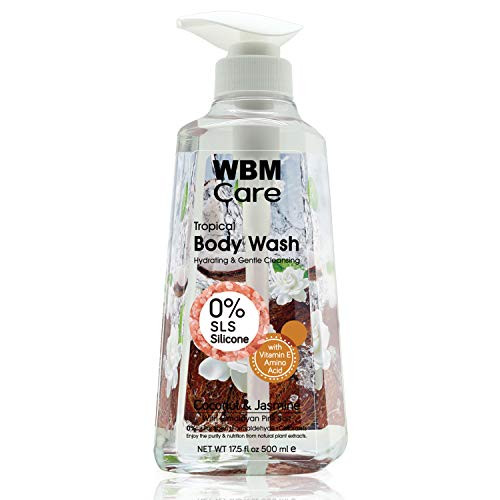 WBM Care 8620A Body Wash Coconut  and  Jasmine with Himalayan Pink Salt 500 ml
