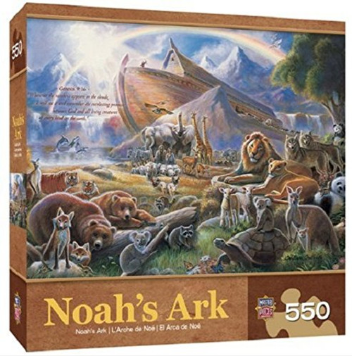 MasterPieces Inspirational Noah's Ark 550 Piece Jigsaw Puzzle MasterPieces Inspirational Noah's Ark 550 Piece Jigsaw Puzzle