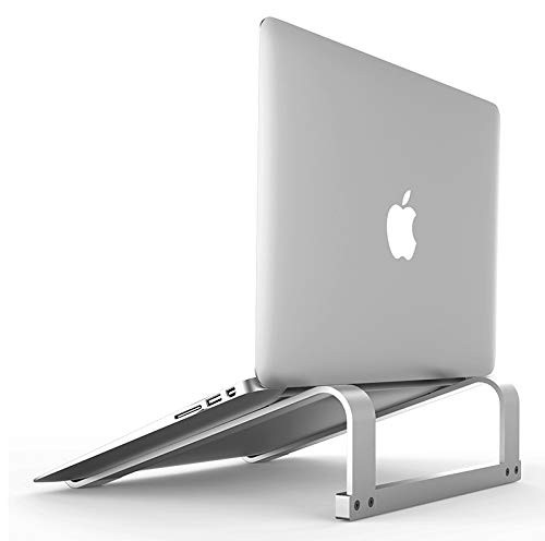 Laptop Stand for Desk Aluminum Computer Riser Ventilated Detachable Portable Ergonomic Aluminum Notebook Stand Compatible 10-17 inch Laptops