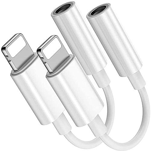Apple MFi Certified Apple Lightning to 3_5 mm EarbudsHeadphonesEarphones Jack Adapter Cord Dongle Aux Cable Converter Accessories Compatible with iPhone 11XsXRX8787 Plusipad-IOS13-2 Pack Apple MFi Certified Apple Lightning to 3_5 mm EarbudsHeadphonesEarphones Jack Adapter Cord Dongle Aux Cable Converter Accessories Compatible with iPhone 11XsXRX8787 Plusipad-IOS13-2 Pack