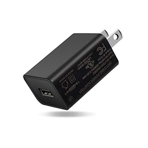 Olort USB Wall Charger Power Adapter Adaptive Charging Plug Compatible with Samsung Galaxy Tab A 10_1 8_0 Tab E S6 S4 S5e S3 S2 Tablet Black 1 Pack