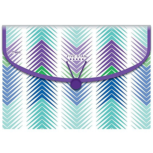Five Star Expanding File, 6-Pocket Expandable File Folder, Design Selected For You (35106)