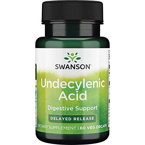 Swanson Undecylenic Acid 60 Veg Capsules