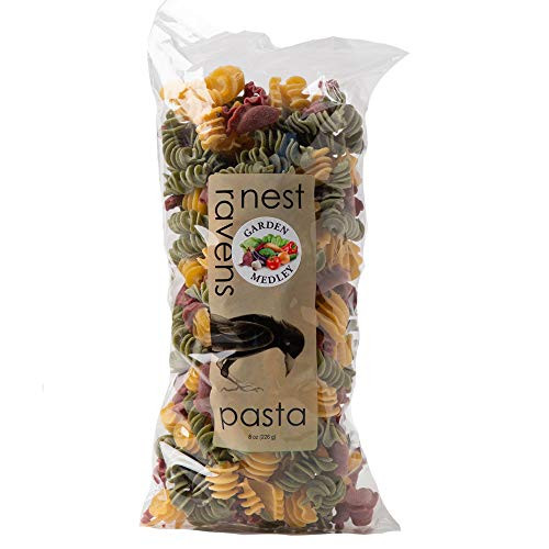 Ravens Nest Pasta Farm Fresh Garden Medley Pasta 8 Ounce