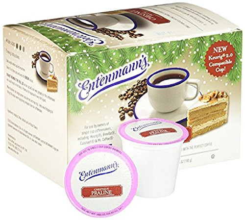 Entenmanns Seasonal Flavors Single Serve Coffee for K-Cup Brewers - 10 Count Chestnut Praline