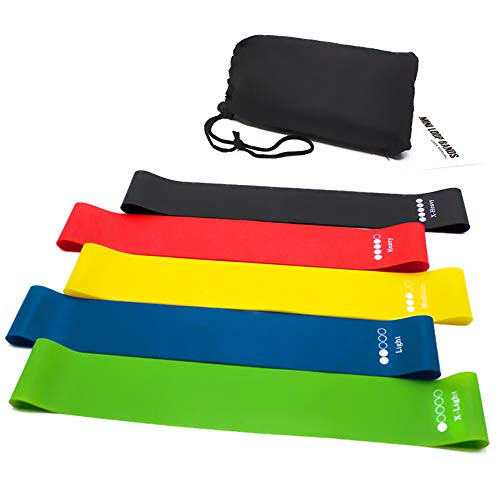 MIDOLY TPE Resistance Loop Exercise Bands for Home Fitness Stretching Strength Training Physical Therapy Natural Latex Workout Bands Workout Band Pilates Flexbands MIDOLY TPE Resistance Loop Exercise Bands for Home Fitness Stretching Strength Training Physical Therapy Natural Latex Workout Bands Workout Band Pilates Flexbands