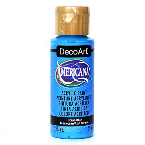 DecoArt Americana Acrylic Paint 2-Ounce Ocean Blue
