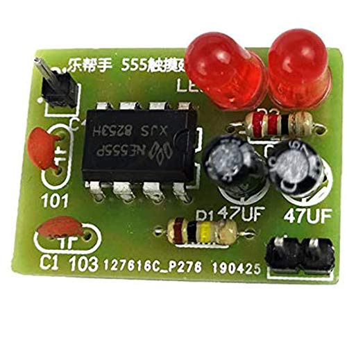 DDIY 555 Touch delay Switch Kit Electronic Teaching Experiment Suite DIY Electronic Production Training Parts