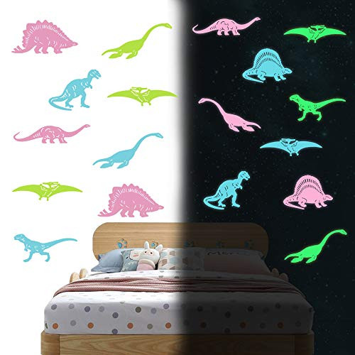 Dinosaur Luminous Wall Stickers ?35PCS?Glow in Dark Dinosaurs Wall DecorationDinosaur Room Decor for Boys Dinosaur Luminous Wall Stickers ?35PCS?Glow in Dark Dinosaurs Wall DecorationDinosaur Room Decor for Boys