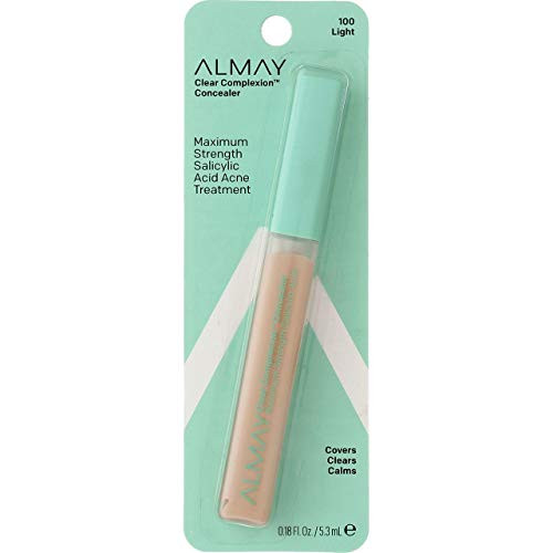 Almay Clear Complexion Concealer Corrector Light 100 0_18 oz