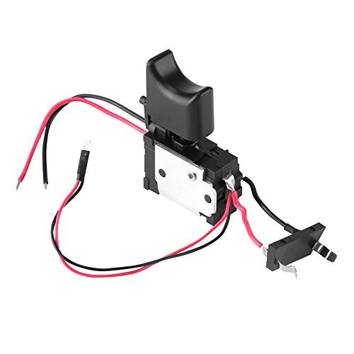Cordless Drill Switch 7_2V ~ 24V Drill Speed Control Switch Lithium Battery Electric Drill Switch with Small Light