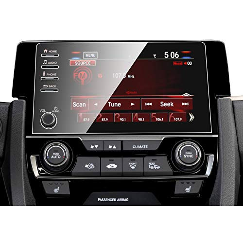 CDEFG Navigation Screen Protector for 2019 2020 Honda Civic Sport Touring Type R EX-L Navi 5 Buttons Automobile Touch Screen Protector Tempered Glass 9H Hardness HD Clear 2019 2020 Honda Civic LX EX Touring Si EX-L 4 Buttons