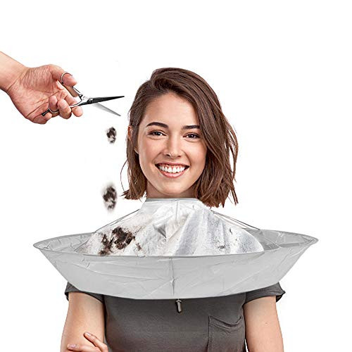 Hair Cutting Cape Umbrella Barber Haircut Cape Foldable Salon Capes Hair Beard Shaving Waterproof Cut catcher Accessories for Hair Stylist Adult women men Kids Hair Cutting Cape Umbrella Barber Haircut Cape Foldable Salon Capes Hair Beard Shaving Waterproof Cut catcher Accessories for Hair Stylist Adult women men Kids