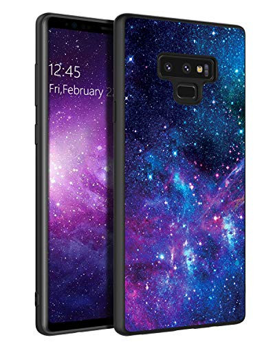 BENTOBEN Samsung Galaxy Note 9 Case Note 9 Case Slim Fit Glow in The Dark Soft Flexible Bumper Protective Shockproof Anti Scratch Non-Slip Case Cover for Samsung Galaxy Note 9 2018 NebulaGalaxy