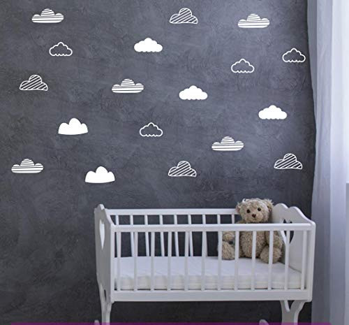 Cloud Wall Decals Wall Decor Kids Room Cloud Wall Stickers Vinyl Decals for Baby Boys Girls Nursery Toddler Room Decor Wall Stickers Nursery A64 White Cloud Wall Decals Wall Decor Kids Room Cloud Wall Stickers Vinyl Decals for Baby Boys Girls Nursery Toddler Room Decor Wall Stickers Nursery A64 White