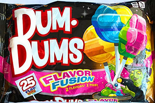 Dum Dums Flavor Fusion 2 flavors in 1 Dum Dums Flavor Fusion 2 flavors in 1