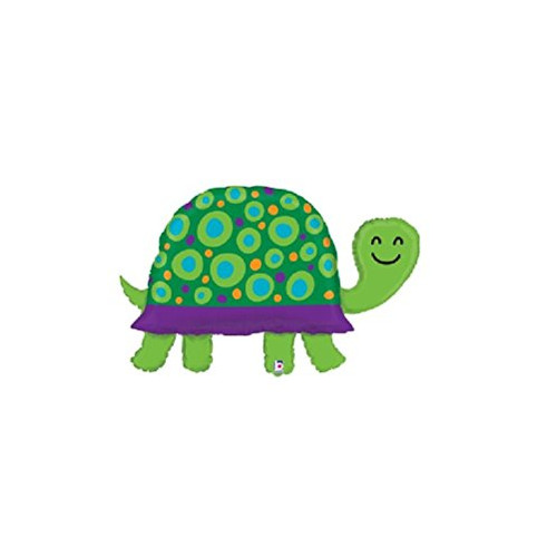 Garden Turtle Jumbo 40 Foil Party Balloon Garden Turtle Jumbo 40 Foil Party Balloon