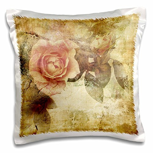 3dRose Black and Red Sugar Skulls Pattern - Pillow Case, 16 by 16-inch (pc_222319_1)