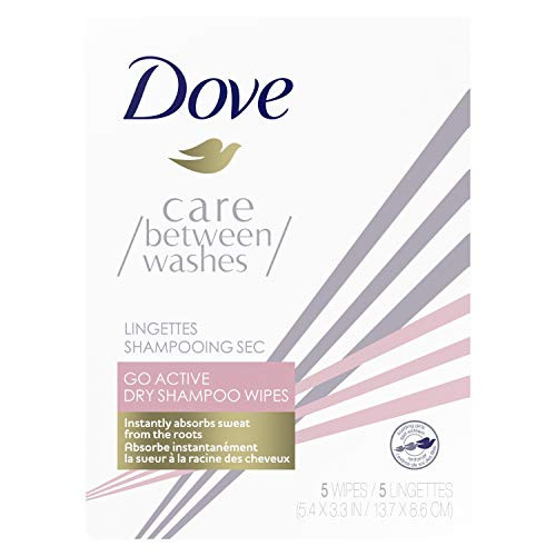 Dove Care Between Washes Dry Shampoo Sheets Go Active Instantly Absorbs Sweat 5 Sheets Dove Care Between Washes Dry Shampoo Sheets Go Active Instantly Absorbs Sweat 5 Sheets