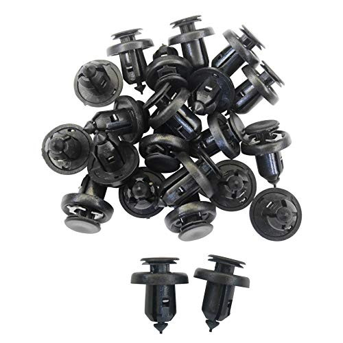 Mean Mug Auto 81514-2163A 50x Bumper Fender Grille Retainer Push Type Clips - Compatible with Honda Acura - Replaces OEM 91505-S9A-003 Mean Mug Auto 81514-2163A 50x Bumper Fender Grille Retainer Push Type Clips - Compatible with Honda Acura - Replaces OEM 91505-S9A-003