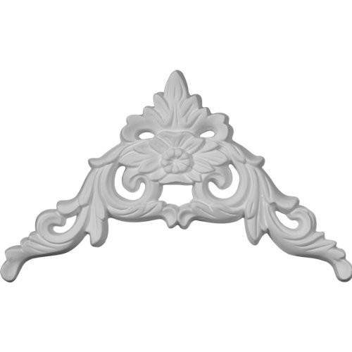 Ekena Millwork ONL05X09X01VE 9 1/4-Inch W X 5 1/2-Inch H X 3/4-Inch P Versailles Small Onlay