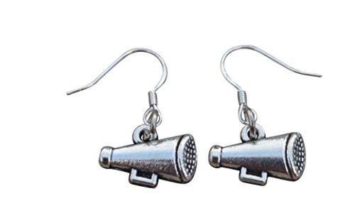 Infinity Collection Cheer Megaphone Earrings - Cheer Jewelry for Cheerleaders Cheer Teams Cheer Moms and Cheer Coaches Infinity Collection Cheer Megaphone Earrings - Cheer Jewelry for Cheerleaders Cheer Teams Cheer Moms and Cheer Coaches