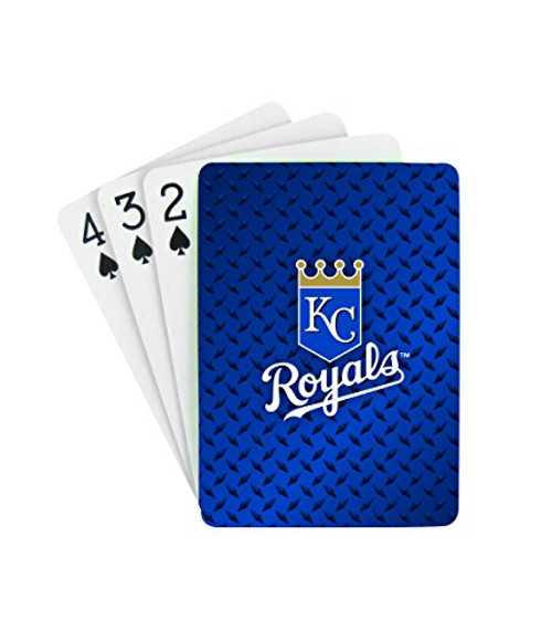 MLB Kansas City Royals Diamond Plate Playing Cards MLB Kansas City Royals Diamond Plate Playing Cards