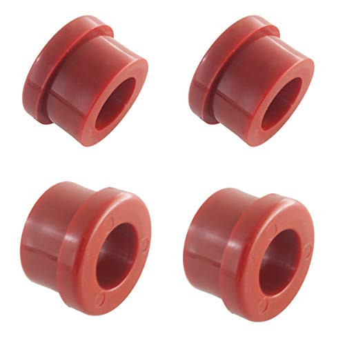 Handlebar Riser Bushings Kit For Harley-Davidson Softail FX FXR Dyna 1984-2015  and  4 Pieces In One Pack Red