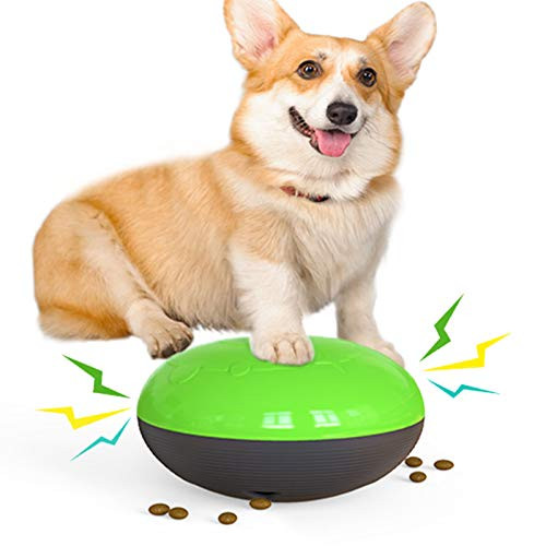 RakiStar Interactive Dog Toy Dog Treat Ball Toy IQ Treat Ball Food Dispensing Puzzle Toy Natural Rubber Puppy Toys for Medium Large Dogs Playing Chasing Chewing RakiStar Interactive Dog Toy Dog Treat Ball Toy IQ Treat Ball Food Dispensing Puzzle Toy Natural Rubber Puppy Toys for Medium Large Dogs Playing Chasing Chewing