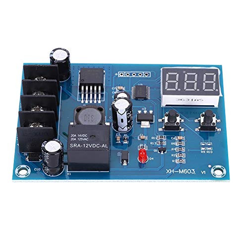 Lithium Battery Charging Control Protection Board Charger Switch Module for 12V-24V Storage Batteries