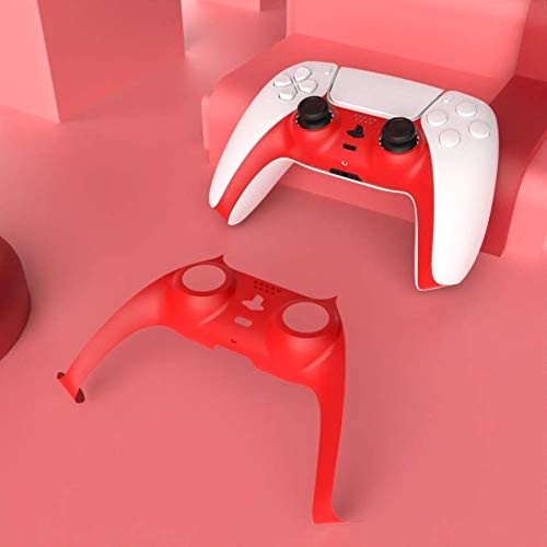 PS5 Controller Replacement ShellDIY Shell Decorative Strip for PS5 Dualsense Controller?Red?