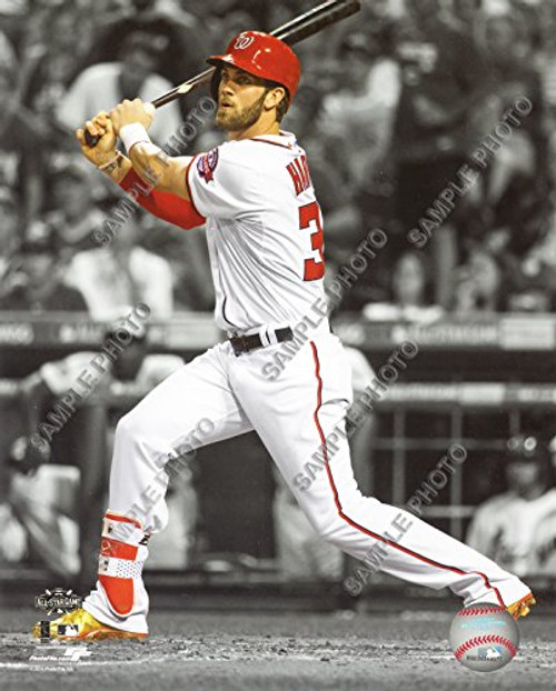 MLB Bryce Harper Washington Nationals 2015 All-Star Game Spotlight Action Photo 8 x 10 MLB Bryce Harper Washington Nationals 2015 All-Star Game Spotlight Action Photo 8 x 10