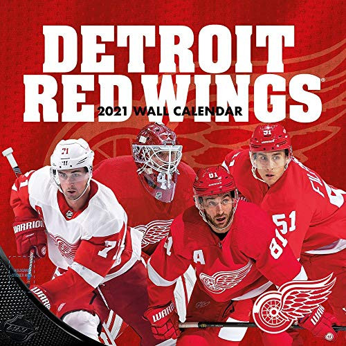 TURNER Sports Detroit Red Wings 2021 12X12 Team Wall Calendar 21998011940