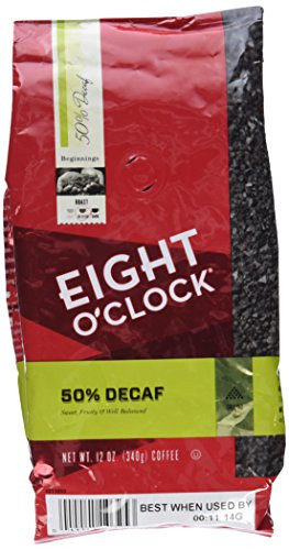 Eight O'Clock 50% Decaf Ground Coffee