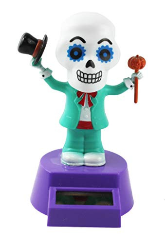 Connie N Randy Happy Halloween Solar Bobble Groom