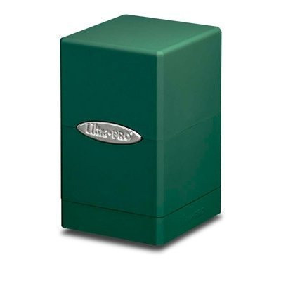 Ultra Pro Satin Tower Green Deck Box