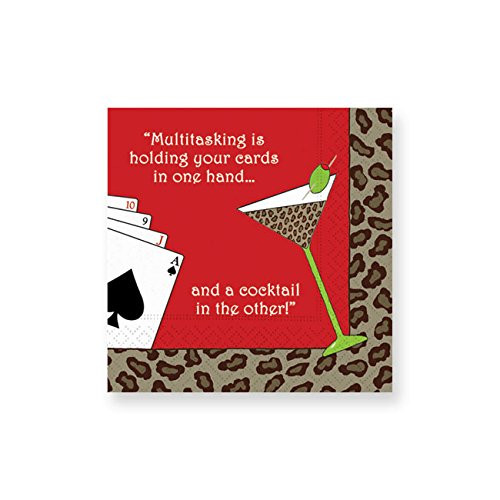 Design Design Multitasking Cocktail Napkins, Multicolor