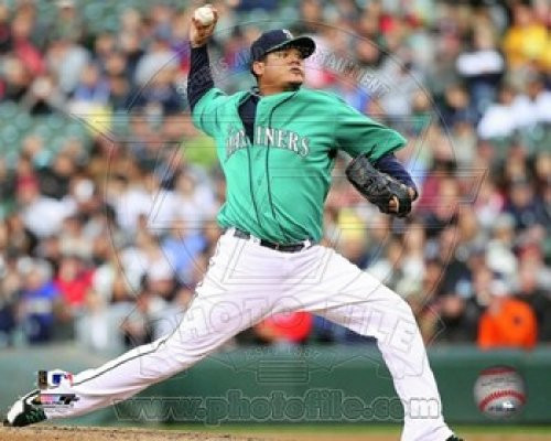 Felix Hernandez 2012 Action Photo Print 8_00 x 10_00