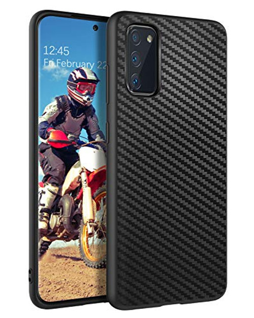 BENTOBEN Galaxy S20 FE Case Phone Case Samsung S20 FE 5G 2020 Slim Thin Shockproof Protective Hybrid Hard PC Soft TPU Bumper Drop Protection Boys Men Phone Covers for S20 FE 6_5 BlackCarbon Fiber