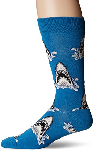 Socksmith Shark Attack Blue One Size