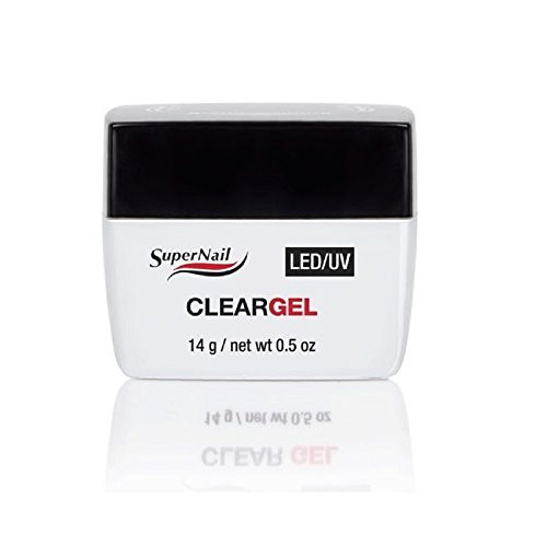 Supernail LEDUV Clear Gel 0_5 Fluid Ounce Supernail LEDUV Clear Gel 0_5 Fluid Ounce