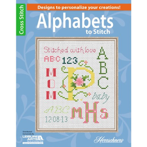 LEISURE ARTS Alphabets to Stitch Book
